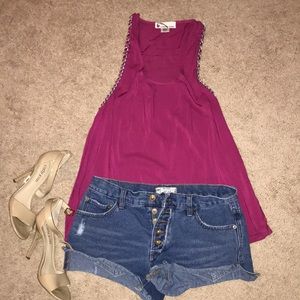 Free People shorts in perfect shape